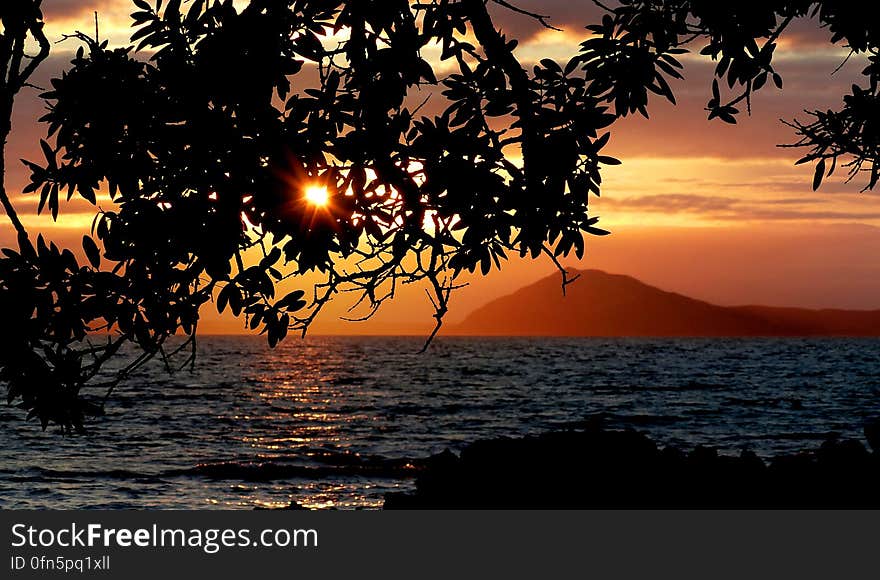 Sunset over the Pacific.NZ