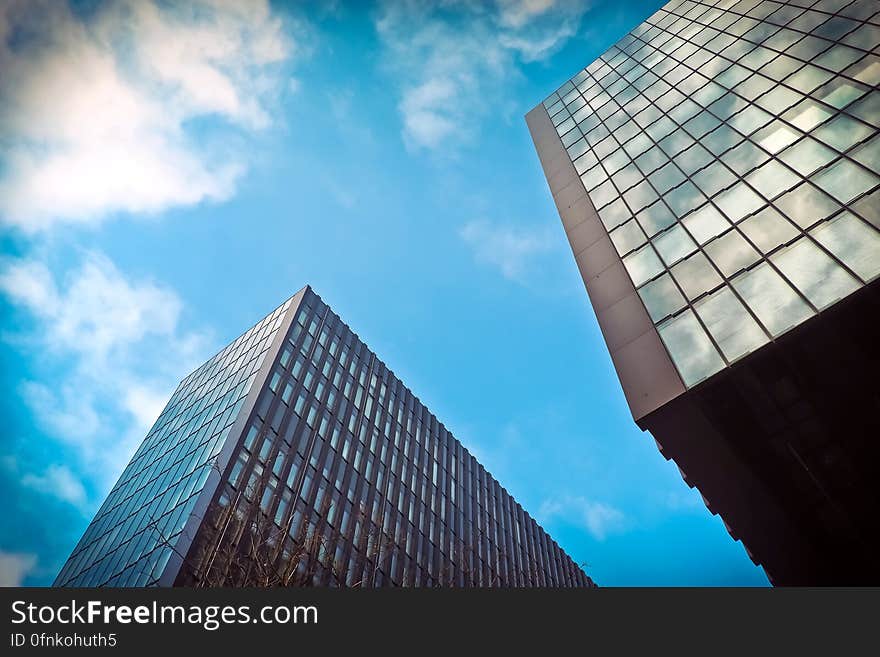 Grey Concrete Tower Building