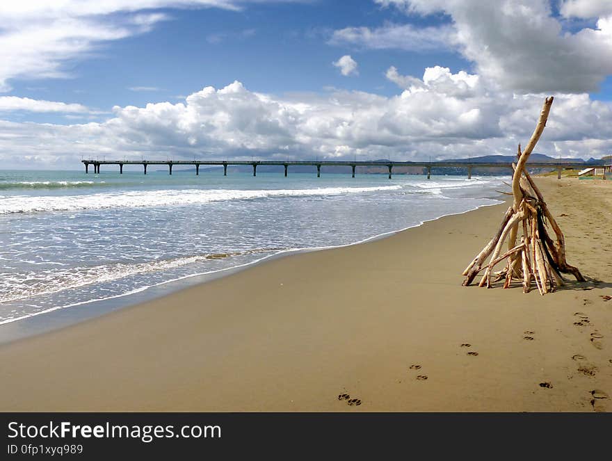 New Brighton Beach Christchurch NZ