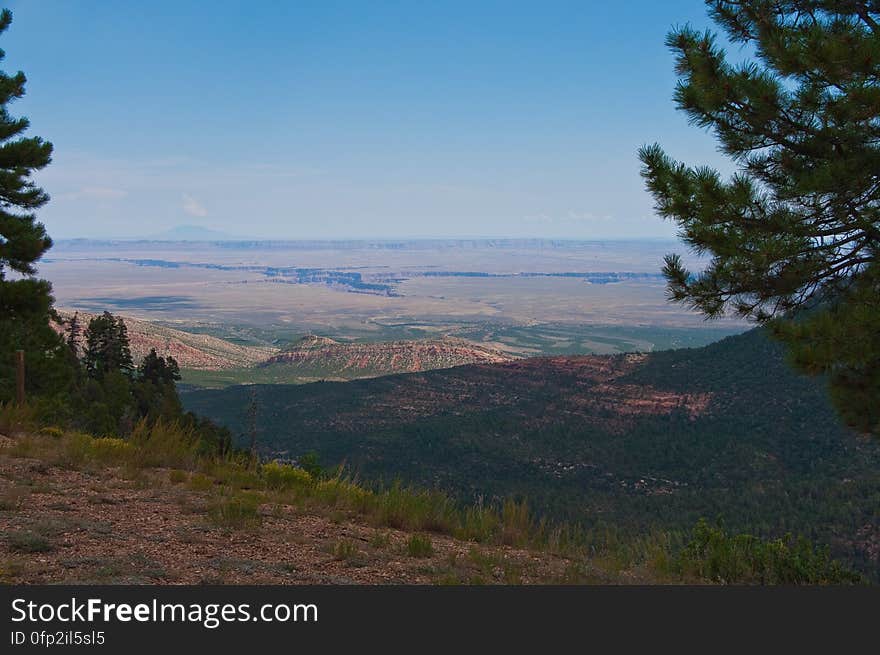 Hike on Kaibab Plateau Trail 101 &#x28;part of the Arizona Trail&#x29; from East Rim Viewpoint to Crystal Spring.