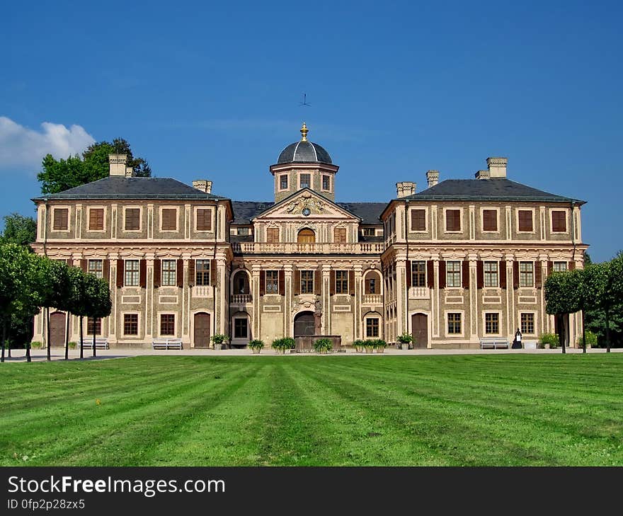 Schloss Favorite castle in Rastatt-Förch in Baden-Württemberg, Germany