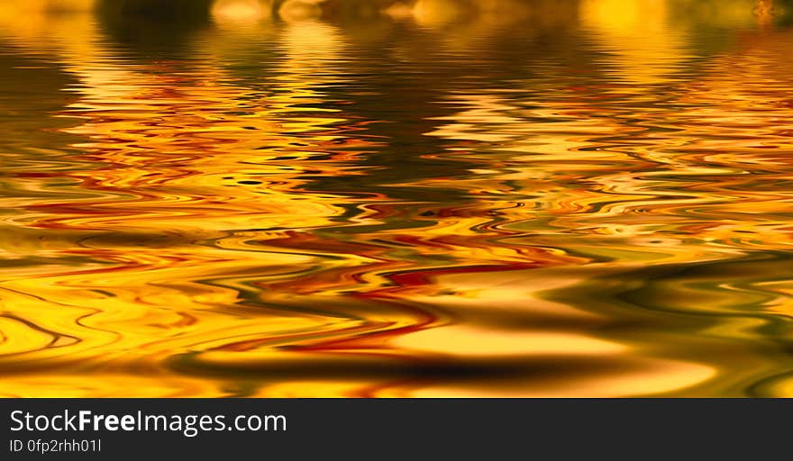 Close-up of Rippled Water