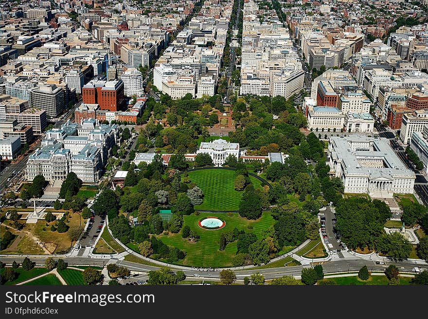 Aerial Photography of Concrete Buildings