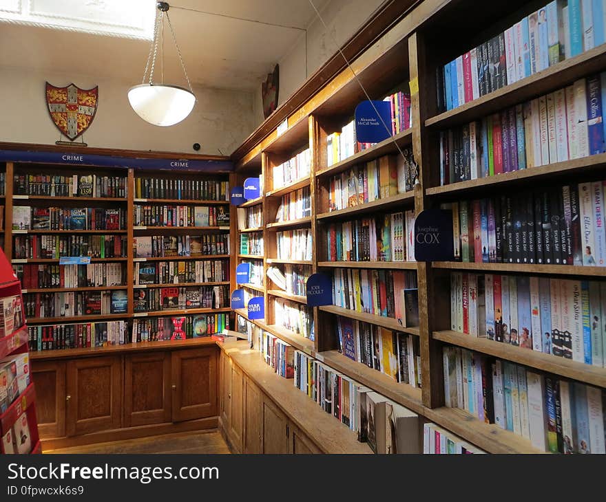 This lovely old branch of WH Smith was purposely preserved when the chain refitted and modernised its stores in the 1970s. A small museum was also created upstairs. This lovely old branch of WH Smith was purposely preserved when the chain refitted and modernised its stores in the 1970s. A small museum was also created upstairs.