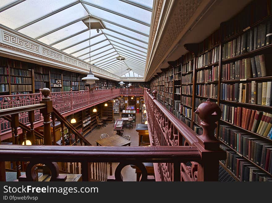 Here is an hdr photograph taken from The Leeds Library, which is a private subscription based library. Located in Leeds, Yorkshire, England, UK. &#x28;taken with kind permission of the administration&#x29;