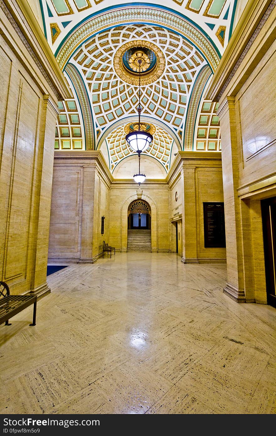 Here is a photograph taken from the south entrance to the India Buildings. Located in Liverpool, Merseyside, England, UK. Here is a photograph taken from the south entrance to the India Buildings. Located in Liverpool, Merseyside, England, UK.