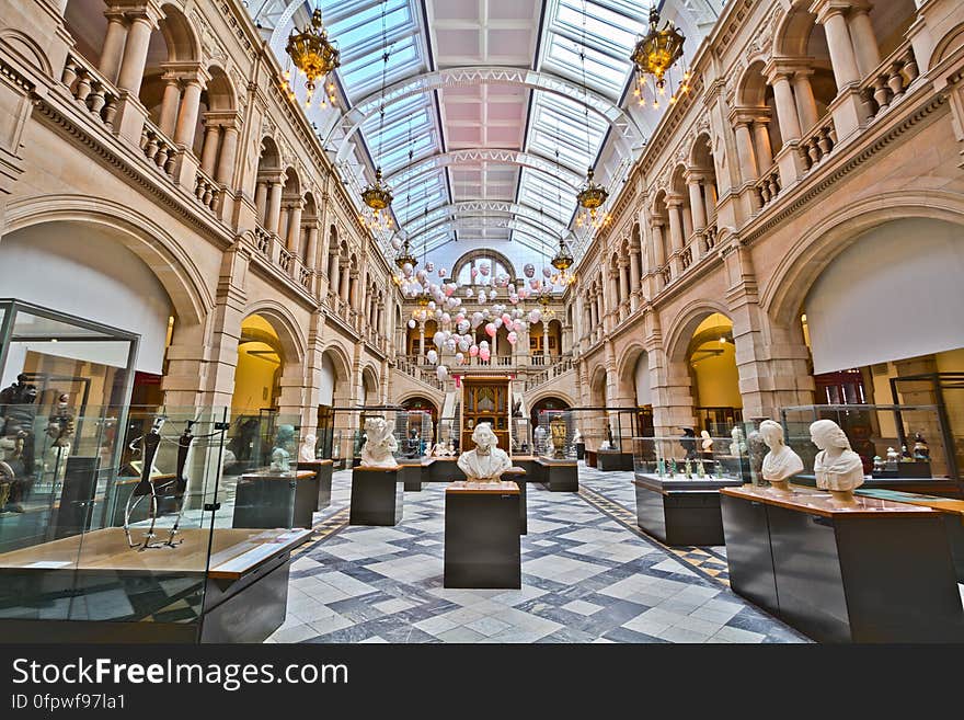 Here is an hdr photograph taken from the Kelvingrove Art Gallery and Museum. Located in Glasgow, Scotland, UK. &#x28;permission was granted for the photograph and the use of a tripod&#x29;