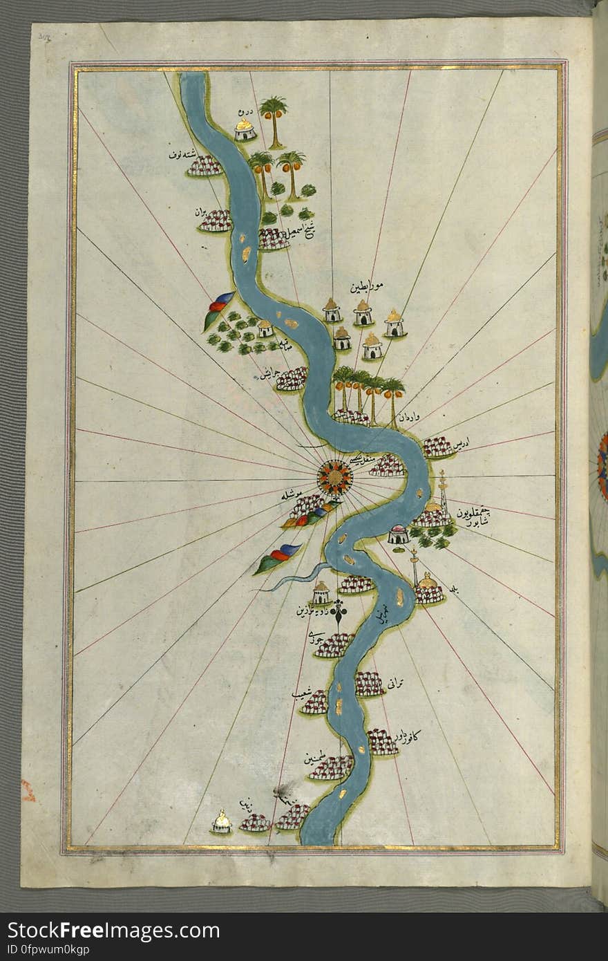 Originally composed in 932 AH / 1525 CE and dedicated to Sultan Süleyman I &#x28;&quot;The Magnificent&quot;&#x29;, this great work by Piri Reis &#x28;d. 962 AH / 1555 CE&#x29; on navigation was later revised and expanded. The present manuscript, made mostly in the late 11th AH / 17th CE century, is based on the later expanded version with some 240 exquisitely executed maps and portolan charts. They include a world map &#x28;fol.41a&#x29; with the outline of the Americas, as well as coastlines &#x28;bays, capes, peninsulas&#x29;, islands, mountains and cities of the Mediterranean basin and the Black Sea. The work starts with the description of the coastline of Anatolia and the islands of the Aegean Sea, the Peloponnese peninsula and eastern and western coasts of the Adriatic Sea. It then proceeds to describe the western shores of Italy, southern France, Spain, North Africa, Palestine, Israel, Lebanon, Syria, western Anatolia, various islands north of Crete, Sea of Marmara, Bosporus and the Black Sea. It ends with a map of the shores of the the Caspian Sea &#x28;fol.374a&#x29;. See this manuscript page by page at the Walters Art Museum website: art.thewalters.org/viewwoa.aspx?id=19195. Originally composed in 932 AH / 1525 CE and dedicated to Sultan Süleyman I &#x28;&quot;The Magnificent&quot;&#x29;, this great work by Piri Reis &#x28;d. 962 AH / 1555 CE&#x29; on navigation was later revised and expanded. The present manuscript, made mostly in the late 11th AH / 17th CE century, is based on the later expanded version with some 240 exquisitely executed maps and portolan charts. They include a world map &#x28;fol.41a&#x29; with the outline of the Americas, as well as coastlines &#x28;bays, capes, peninsulas&#x29;, islands, mountains and cities of the Mediterranean basin and the Black Sea. The work starts with the description of the coastline of Anatolia and the islands of the Aegean Sea, the Peloponnese peninsula and eastern and western coasts of the Adriatic Sea. It then proceeds to describe the western shores of Italy, southern France, Spain, North Africa, Palestine, Israel, Lebanon, Syria, western Anatolia, various islands north of Crete, Sea of Marmara, Bosporus and the Black Sea. It ends with a map of the shores of the the Caspian Sea &#x28;fol.374a&#x29;. See this manuscript page by page at the Walters Art Museum website: art.thewalters.org/viewwoa.aspx?id=19195