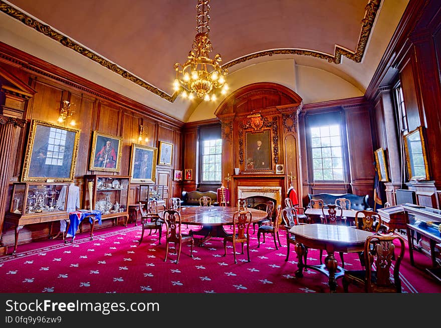 Here is an hdr photograph taken from the Mayors Parlour Room inside Lancaster Town Hall. Located in Lancaster, Lancashire, England, UK. Taken as part of the Heritage Open Days 2015. &#x28;permission was granted for photography&#x29;. Here is an hdr photograph taken from the Mayors Parlour Room inside Lancaster Town Hall. Located in Lancaster, Lancashire, England, UK. Taken as part of the Heritage Open Days 2015. &#x28;permission was granted for photography&#x29;