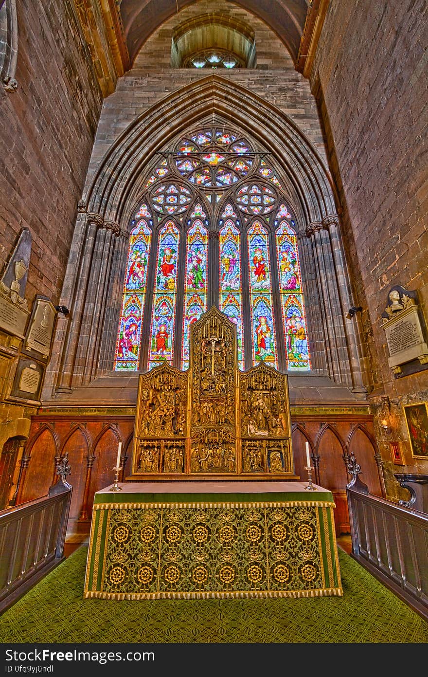 Here is an hdr photograph from St Wilfrid&#x27;s Chapel inside Carlisle Cathedral. Located in Carlisle, Cumbria, England, UK. Here is an hdr photograph from St Wilfrid&#x27;s Chapel inside Carlisle Cathedral. Located in Carlisle, Cumbria, England, UK.