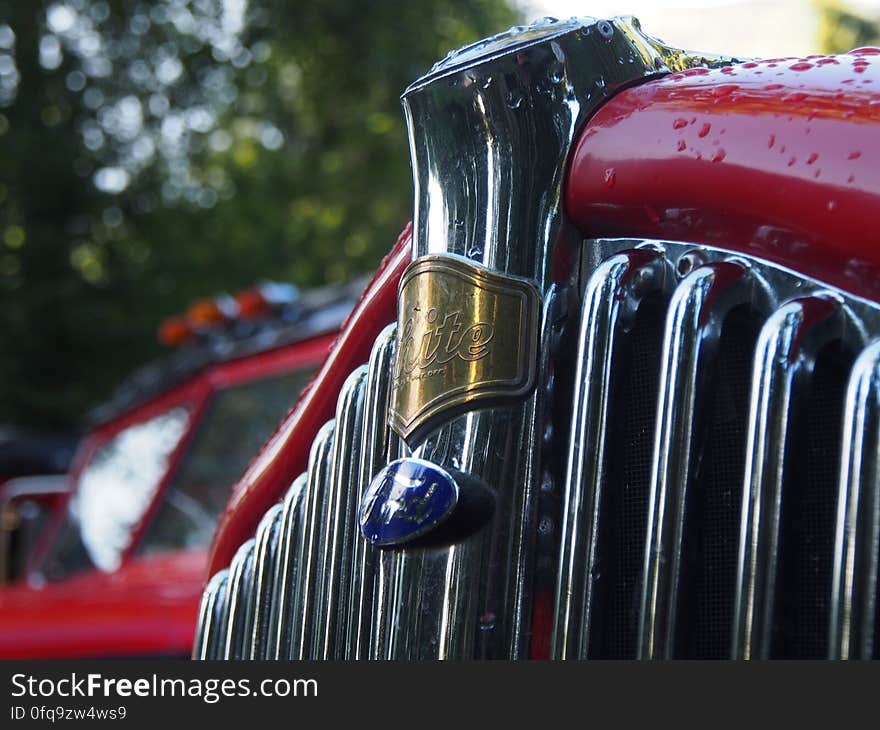 A nice chrome car grill, by Albert van Gent. All photos can be used for free and with no copyright restrictions. :&#x29;