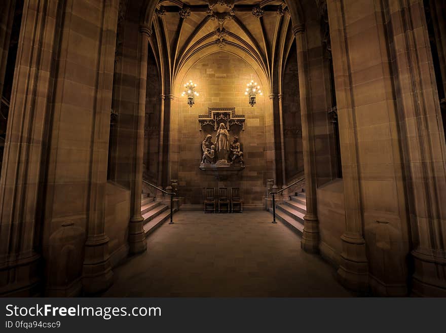 Here is an hdr photograph taken from the original entrance to The John Rylands Library. Located in Manchester, Greater Manchester, England, UK. Here is an hdr photograph taken from the original entrance to The John Rylands Library. Located in Manchester, Greater Manchester, England, UK.