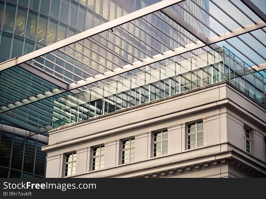 Low Angle View of Modern Building