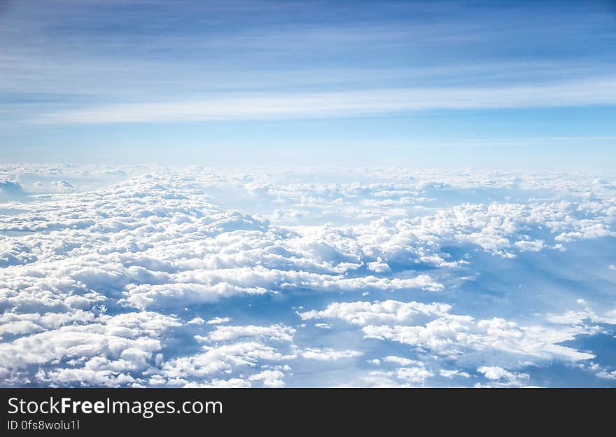 Aerial View of Cloudscape