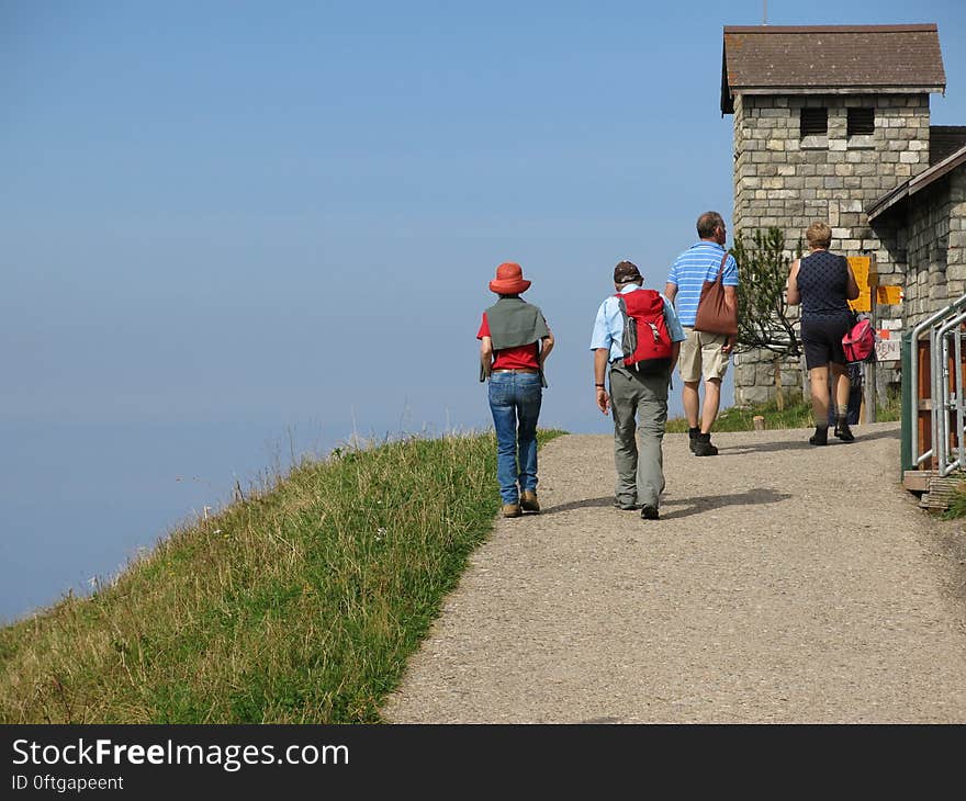 Trip to Rigi mountain, Switzerland