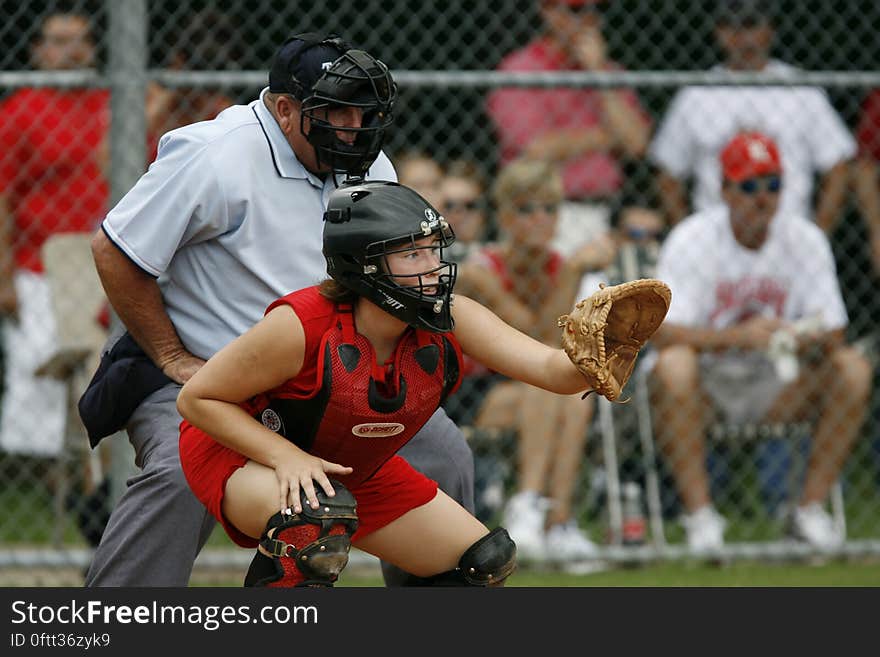 Baseball Catcher Position