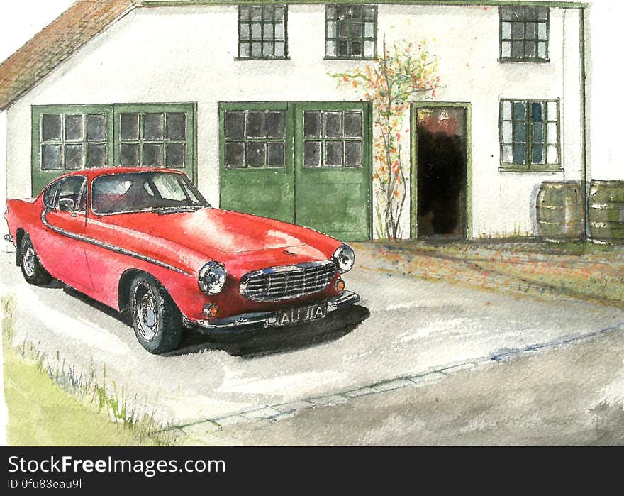 Watercolour of a Volvo 1800 unframed watercolour 42cm x 28cm approx www.theartroomtelford.co.uk/page96.html moorland paintings theartonlinegallery.com/artist/john-lowerson/. Watercolour of a Volvo 1800 unframed watercolour 42cm x 28cm approx www.theartroomtelford.co.uk/page96.html moorland paintings theartonlinegallery.com/artist/john-lowerson/