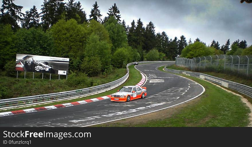 mercedes at the nordschleife