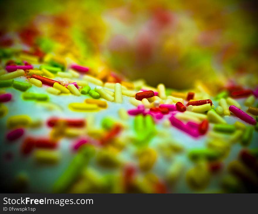 wonderful sprinkle doughnut