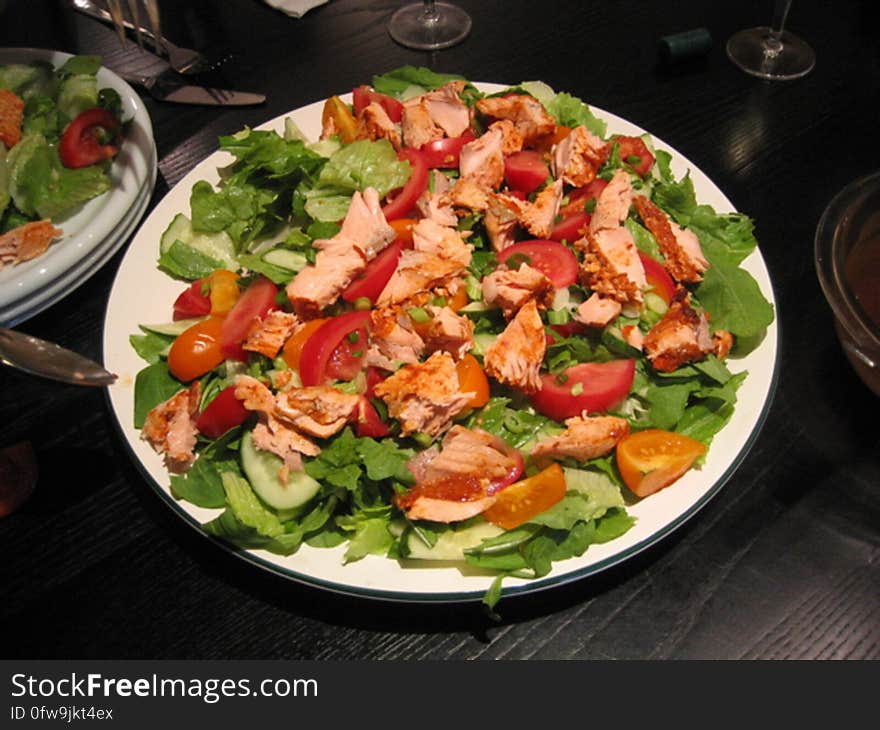 Barb&#x27;s salmon salad