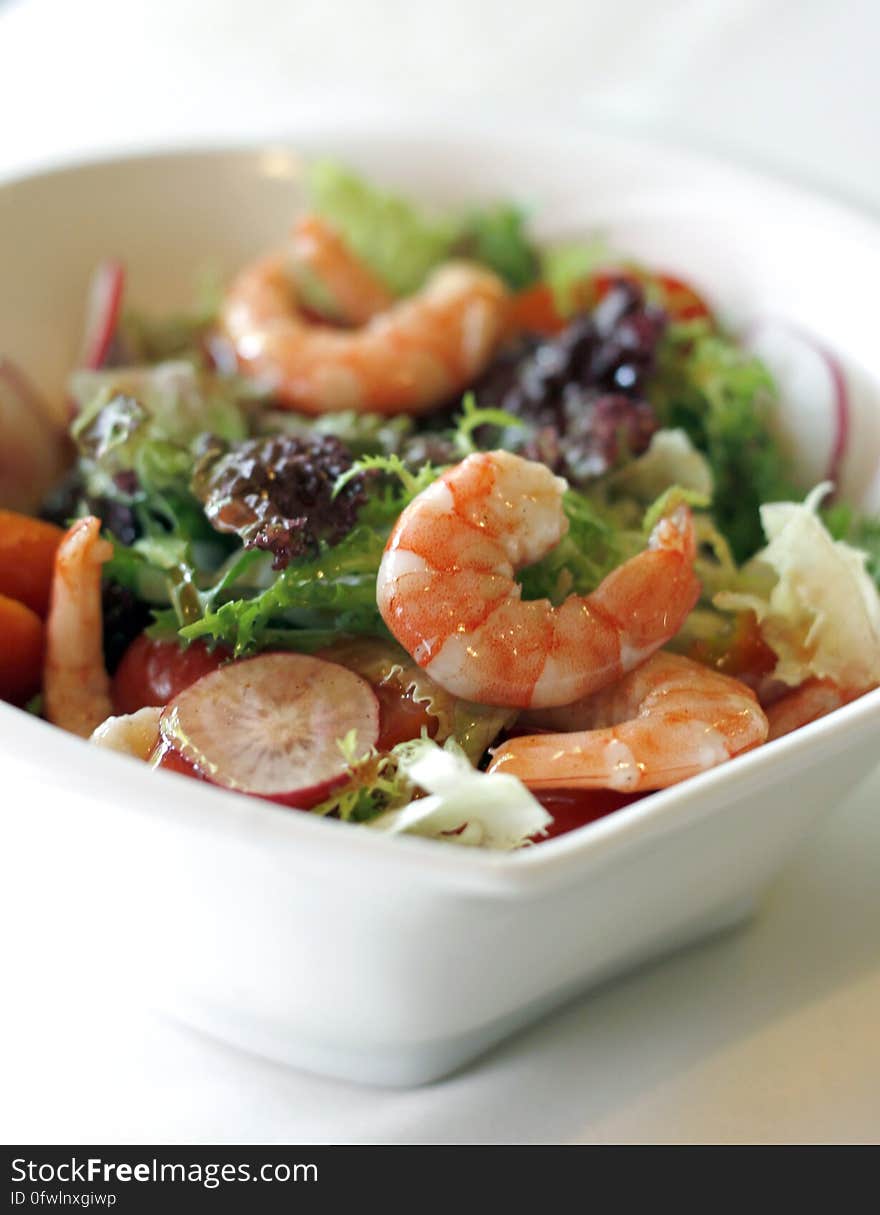 Shrimp and Vegetable Salad