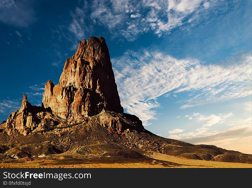 Sky, Badlands, Mountainous Landforms, Rock