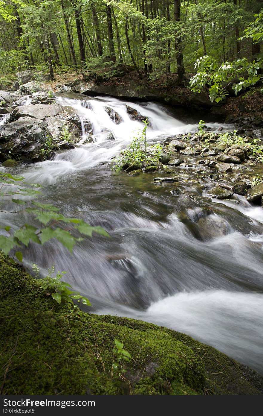 Water Falls during Day Time