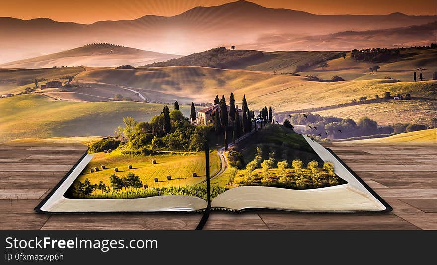 Landscape, Sky, Field, Stock Photography