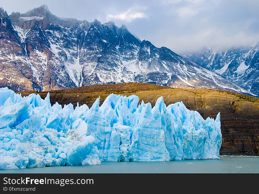 Nature, Glacier, Glacial Lake, Water