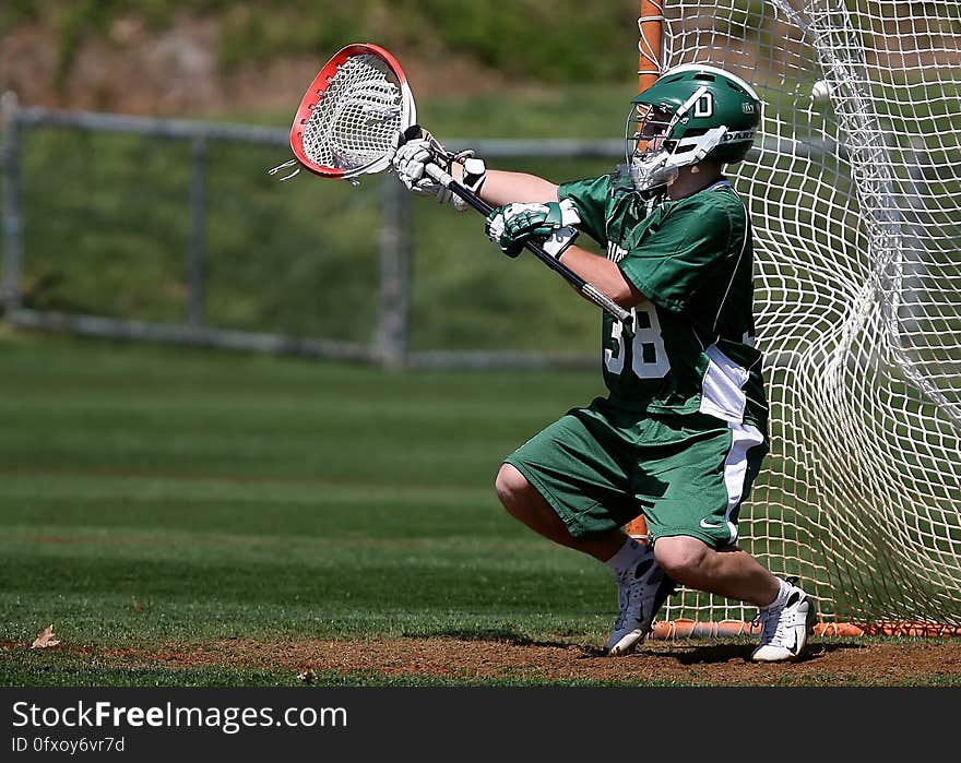 Lacrosse Training Equipment, Lacrosse Stick, Player, Field Lacrosse