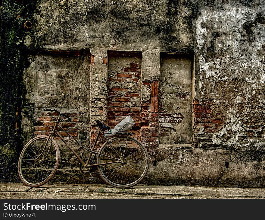 Land Vehicle, Wall, Vehicle, Bicycle