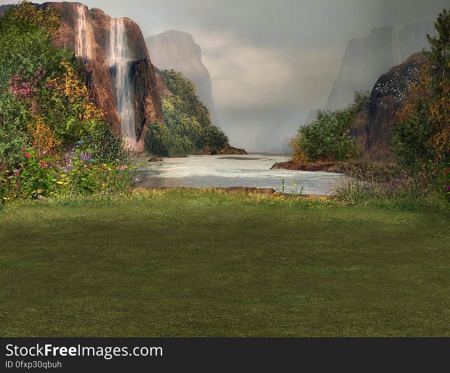 Nature, Water, Waterfall, Nature Reserve