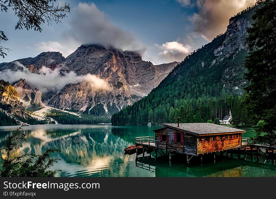 Reflection, Nature, Water, Mountainous Landforms