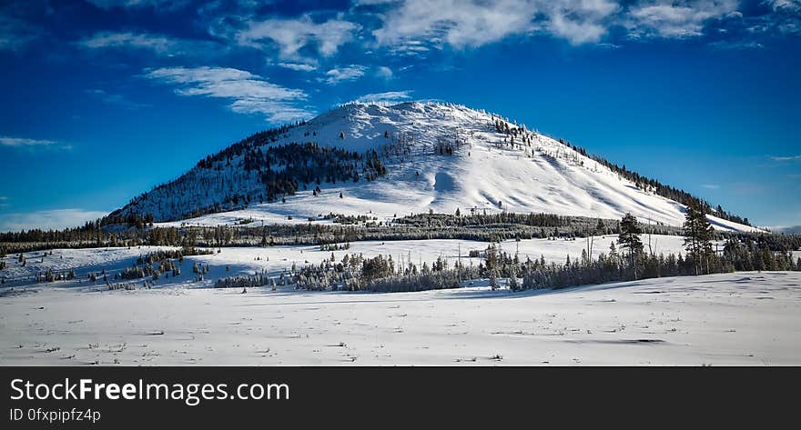 Sky, Winter, Snow, Nature