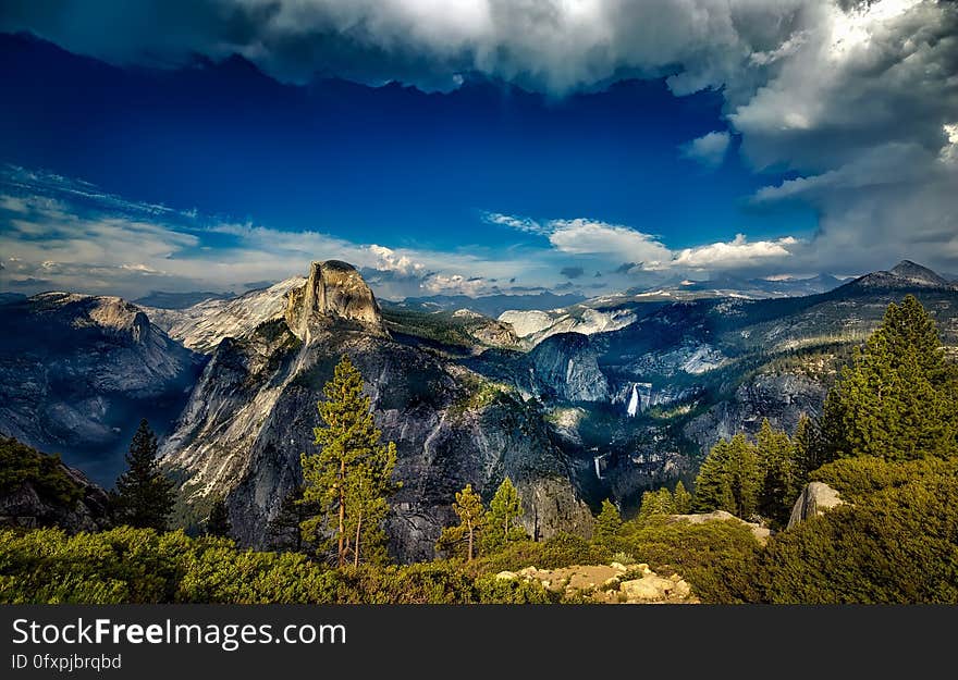 Sky, Nature, Mountainous Landforms, Mountain