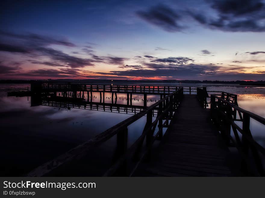 Sky, Pier, Horizon, Water