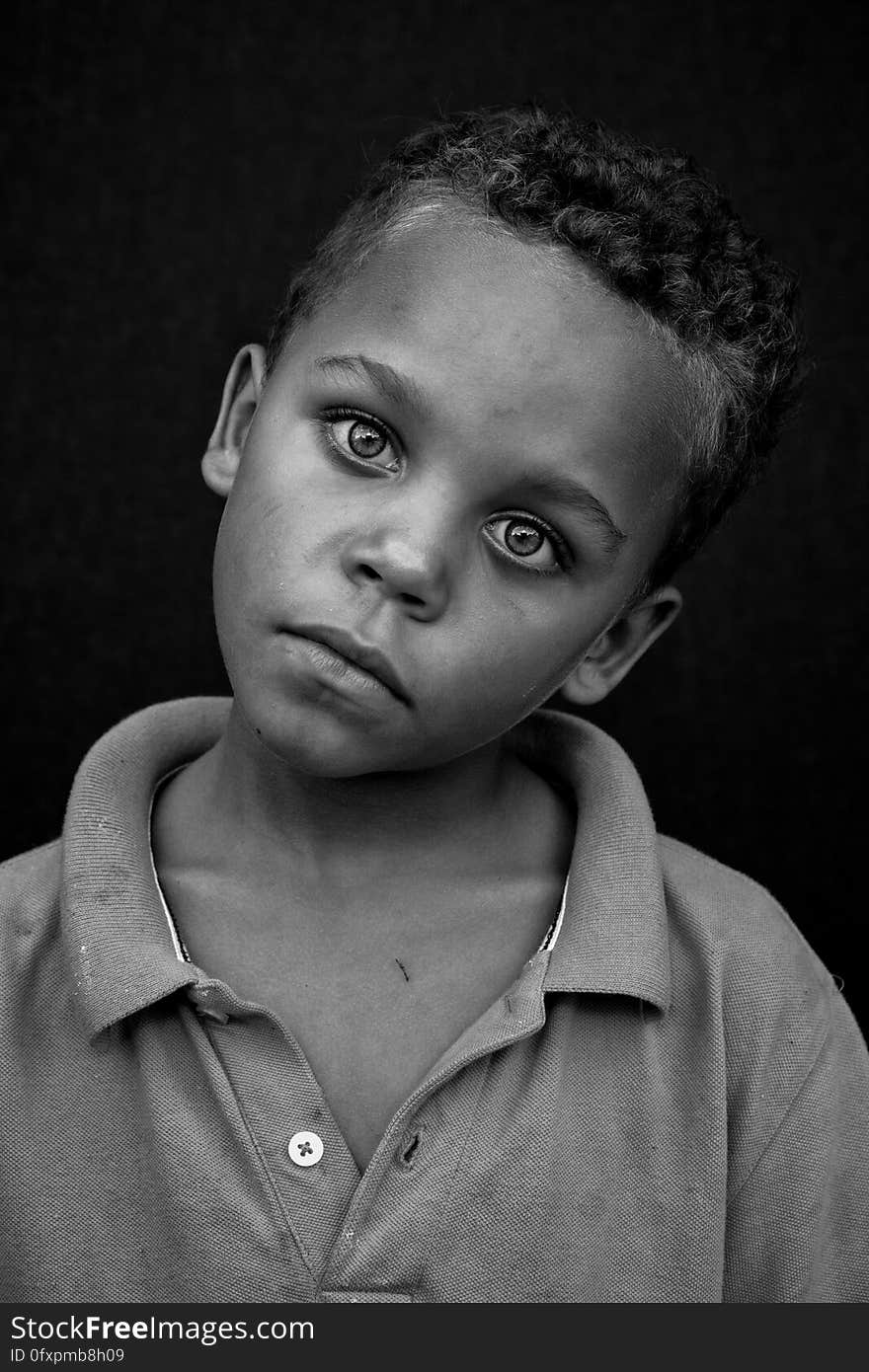 Face, Person, Black, Photograph