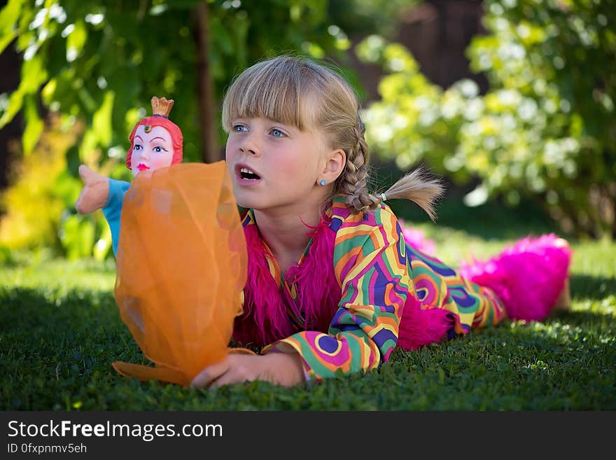 Child, Yellow, Grass, Toddler