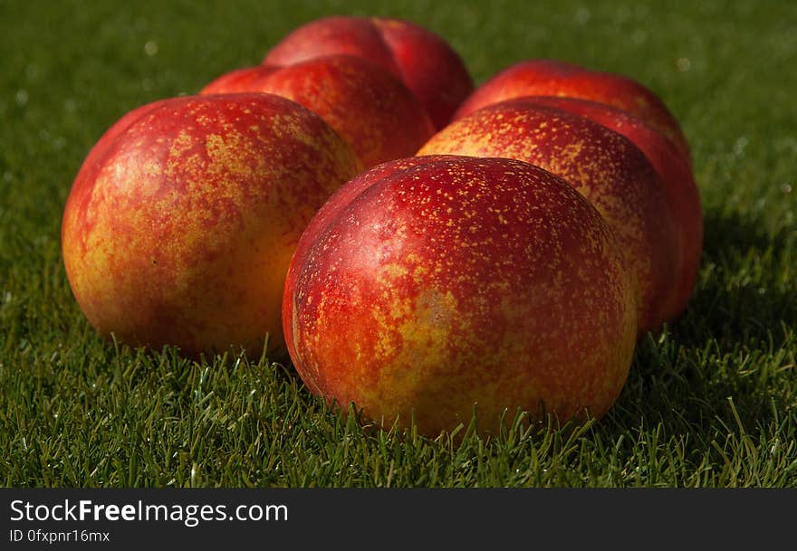 Fruit, Apple, Peach, Local Food