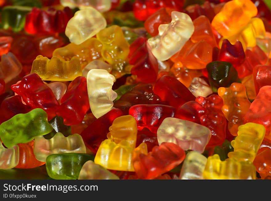 Candy, Confectionery, Gummy Bear, Jelly Babies