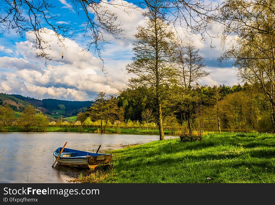 Nature, Water, Sky, Waterway