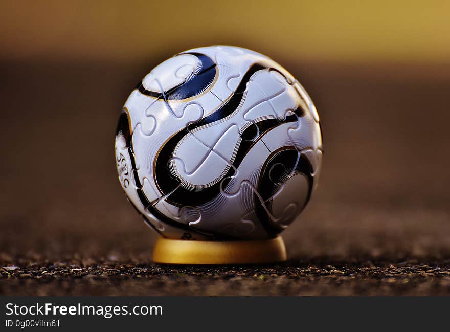 White and Black Soccer Ball