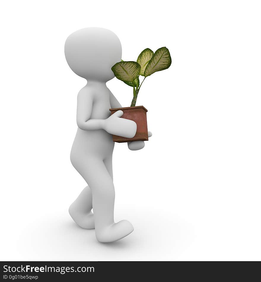 Hand, Flowerpot, Finger, Product Design