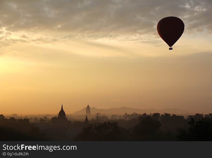 Hot Air Ballooning, Sky, Hot Air Balloon, Sunrise