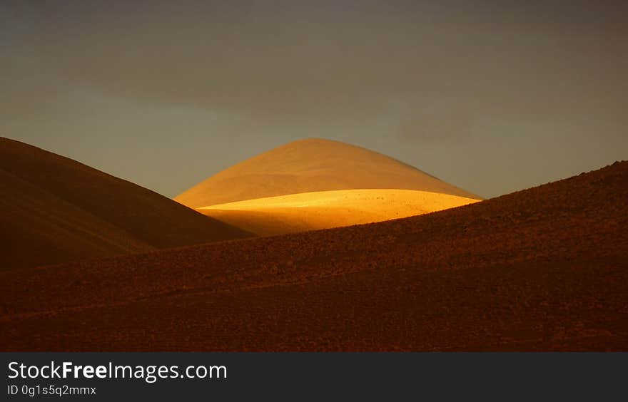 Orange and Red Desert