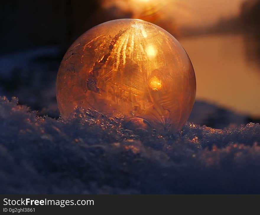 Close-up of Snow