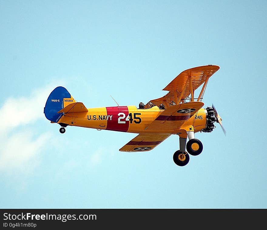 Airplane Flying Against Sky