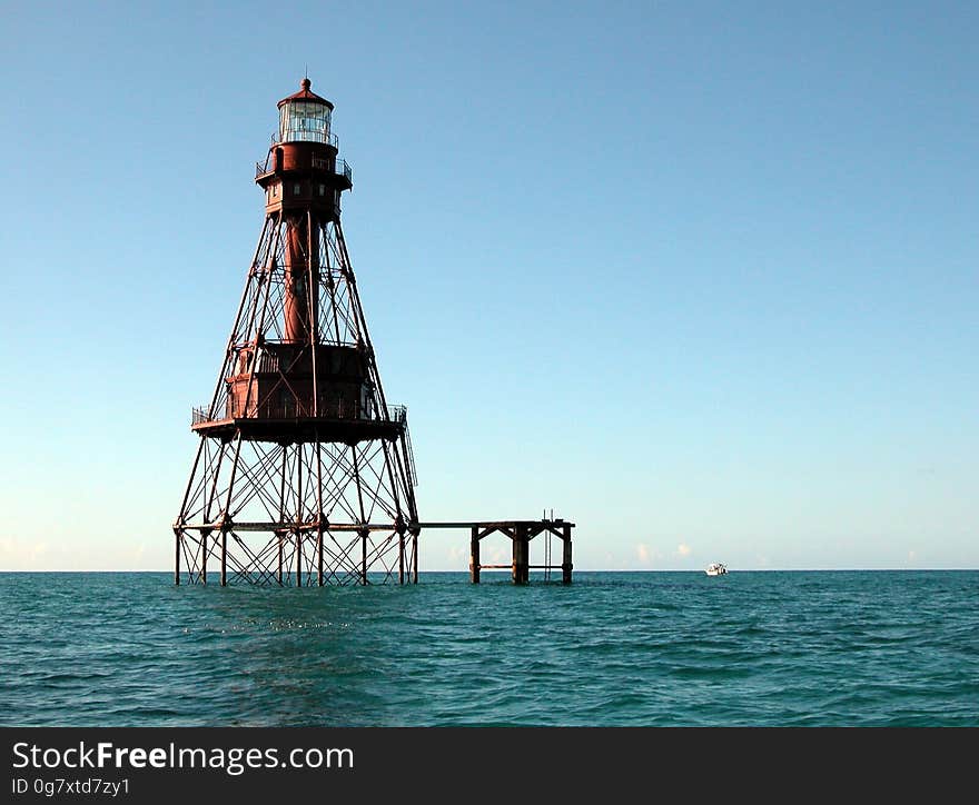 Lighthouse on Ocean