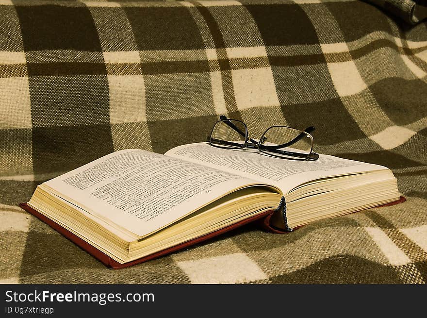 Close-up of Book on Table