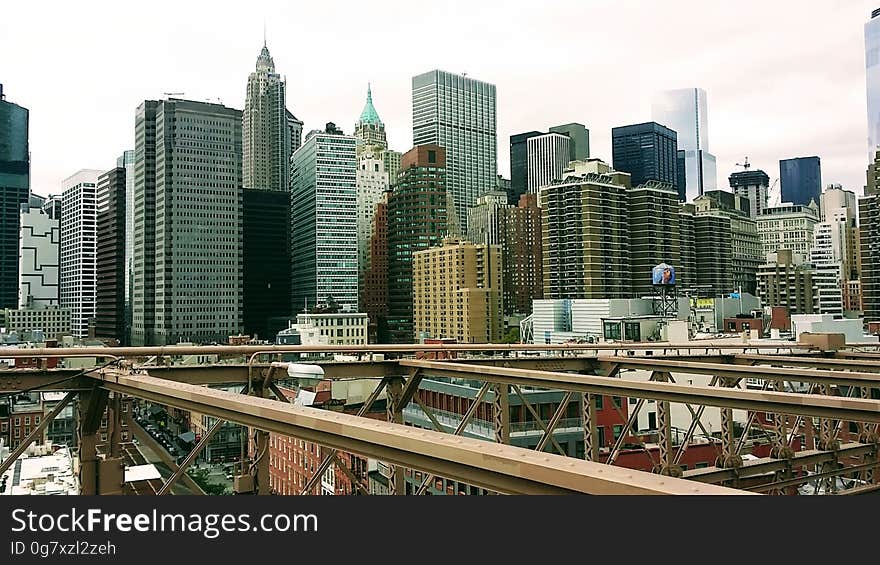 Skyline of New York city and Manhattan. Skyline of New York city and Manhattan.